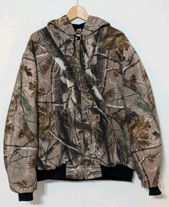 Carhartt J220 CAP Camoflage Hooded Jacket, Adult XL, Excellent Condition - Picture 1 of 22