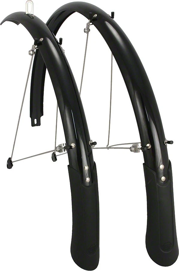 Planet Bike Cascadia 700c x 45 Fender Set: Black (700c x 25-35) - Image 1 of 1