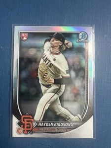 2025 Bowman Chrome Hayden Birdsong Red Rookie Redemption Giants RC #63 - Bild 1 von 1