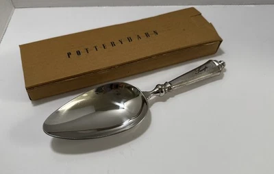 Cuchara de hielo antigua de plata Pottery Barn Foto 1 de 4