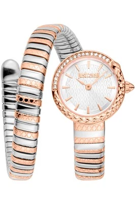 Orologio Just Cavalli JC1L301M0075 da Donna Grigio argento in Acciaio - Immagine 1 di 3