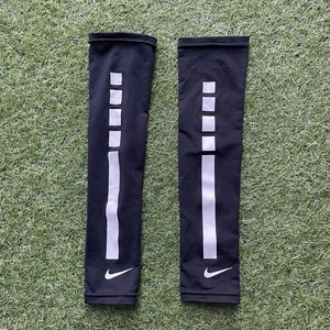 Nike Pro Elite Schwarz Sport Arm Sleeves Größe S/M - 2 Ärmel - Bild 1 von 3
