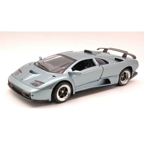 LAMBORGHINI DIABLO GT 1999 SILVERBLUE 1:18 Motormax Auto Stradali Modellino Nuov - Immagine 1 di 1