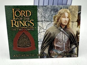 Topps Lord Of The Rings The Two Towers Costume Card Faramir's Ranger Outfit - Picture 1 of 4