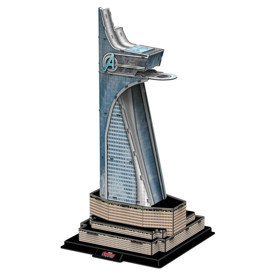 4D сборка, Marvel Studios Avengers башня 3D головоломка бумаги модель набор - Изображение 1 из 4