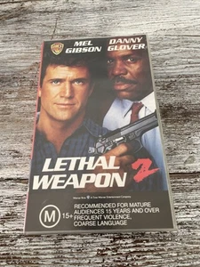 Lethal Weapon 2 VHS PAL Format small box - Picture 1 of 2