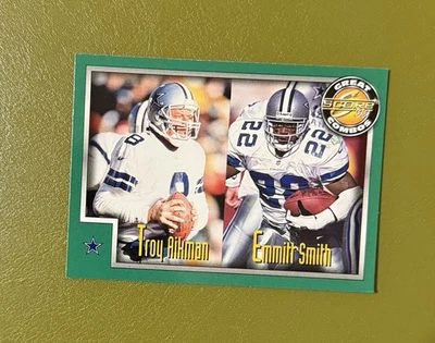 1999 Score. Smith / Aikman.   Great Combos   #274 - Image 1 of 2