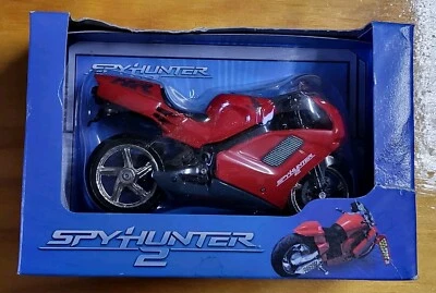 Honda NR Red Black Motorcycle  Motormax Scale Spyhunter 2 Game Bike - Image 1 of 4