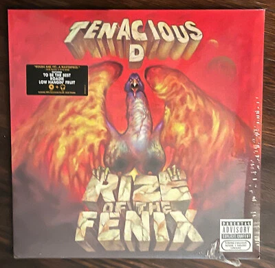 TENACIOUS D 2012 ORIGINAL 1st PRESS Rize Of The Fenix 12" LP poster SEALED Rock - Image 1 of 2