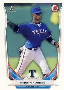 (50) 2014 Bowman Draft Picks TI'QUAN FORBES LOTE #DP56 Rangers - Imagen 1 de 1