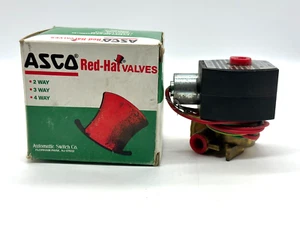 Asco Red Hat (EF8317G23) Magnetventil 120/60, 1/4, 3W (NC9328) NEU - Bild 1 von 7