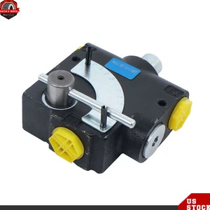 "Válvula de control de flujo variable ajustable hidráulica 3/4"" NPT, 0-30 GPM, con alivio" - Imagen 1 de 10