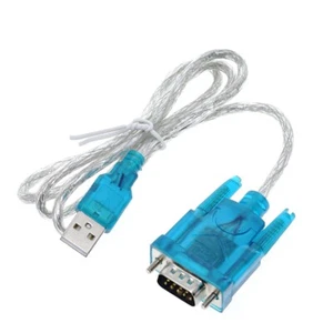 USB zu Seriell RS232 MÄNNLICH 9 Pin DB9 COM Konverter Adapter Kabel Windows 7-64 - Bild 1 von 5