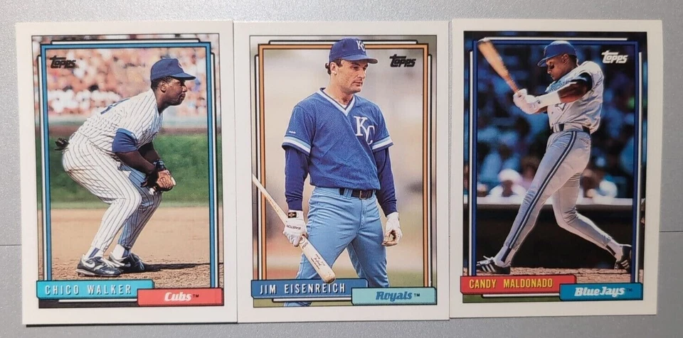 1992 Topps base cards 401-600 Pick from drop down list - Image 1 of 1