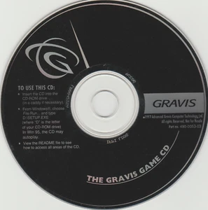 The Gravis Game CD (PC CD-ROM, 1997, Gravis) - VG - Bild 1 von 1