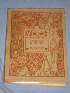 VERSI E DISEGNI di Antonio Rubino - Edizioni S.E.L.G.A. 1911 (E1) - Imagen 1 de 12