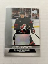 2023-24 Pride of the Program Logan Stankoven Rookie #78