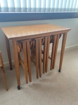 Mid Century Danish Nesting Tables - Image 1 of 4