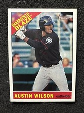AUSTIN WILSON #28 2015 Topps Heritage Minor League Edition QTY Rookie/Prospect