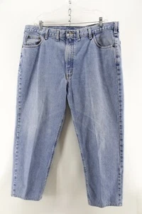 Carhartt B18 STW Men’s Blue Denim Jeans Traditional Fit Size 44x28 (tag 44X30) - Picture 1 of 10