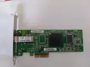 QLE2460 Qlogic Single Port 4Gb Fibre Channel PCI-E HBA Network Card. Long BRKT!! - Picture 1 of 8