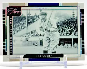 2024 Panini Tre e Due Momenti Senza Tempo # 32/32 Ty Cobb Detroit Tigers n. 5 - Foto 1 di 2