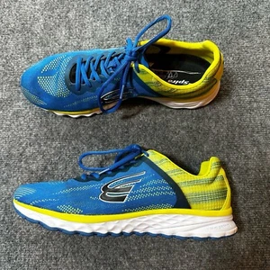 Spira Shoes Women 11.5D Yellow Blue Vento Performance Ortholite Sneakers SRVT111 - Picture 1 of 15