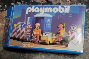 PLAYMOBIL® 3004 Baustellen Arbeiter mit Toilette WC - Bild 1 von 1