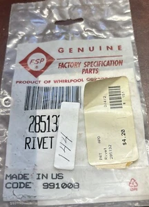 Remache para lavadora Whirlpool 285132 - Imagen 1 de 3