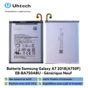 Batterie Samsung Galaxy A7 2018 (A750F) / A10 (A105F) / M10 - Générique Neuf - Zdjęcie 1 z 1