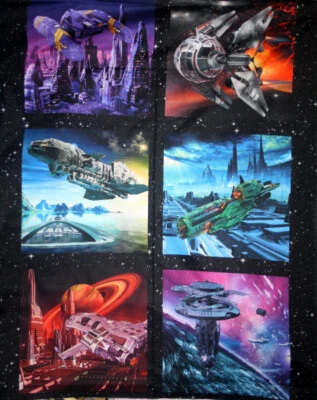 PANEL SCI FI DESDE EL PRINCIPIO TELAS - TELA 100% ALGODÓN Foto 1 de 4