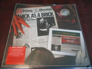JETHRO TULL VERIFIZIERT DICK WIE EIN ZIEGEL 180G 1 &2 80 SEITEN FESTER EINBAND BUCH BOX SET - Bild 1 von 1