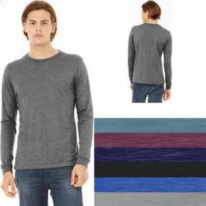 BELLA+CANVAS ® Unisex Triblend Long Sleeve Tee Shirt, BC3513, XS-2XL - Picture 1 of 39