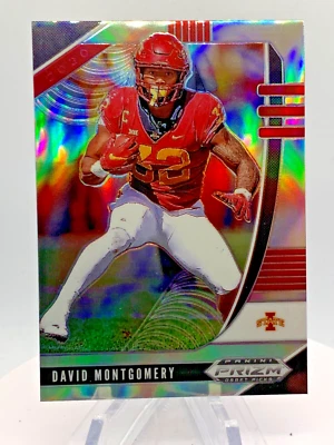 2020 Panini Prizm Draft Silver Prizm - #27 David Montgomery - Image 1 of 2