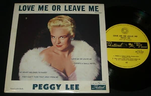 PEGGY LEE 1962 FESTIVAL FX-10537 EP – LOVE ME OR LEAVE ME - Mint - Picture 1 of 2
