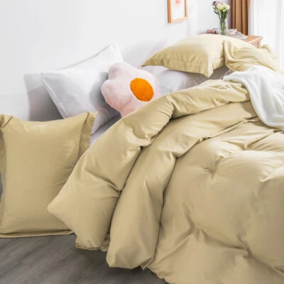 Egyptian Comfort 3 PCS Duvet Cover Set 1800 Count Ultra Soft Cover for Comforter - Image 1 of 4