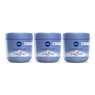 Crema corporal Nivea irresistiblemente suave con manteca de karité, 13,5 oz (400 ml) (paquete de 3) Foto 1 de 4