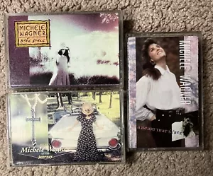 Michele Wagner 3 Cassette Tape Lot Heart Of Journey Safe Place Heart Thats Free - Picture 1 of 22