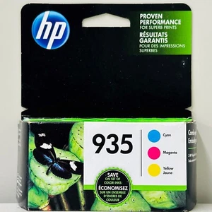 Nuevos cartuchos de tinta originales HP 935 cian magenta amarillo OfficeJet Pro 6860 - Imagen 1 de 2