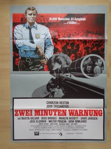 movie poster Zwei Minuten Warnung / Two-Minute Warning Charlton Heston - Picture 1 of 2