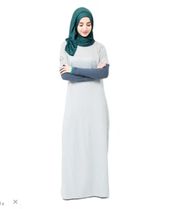 RUTA 01 Dos Tonos Damas Mujeres Jilbab Islámico - Imagen 1 de 5