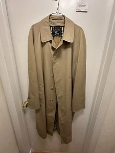 BURBERRY NOVA CHECK VINTAGE AÑOS 90’S BEIGE TRENCH BURBERRY’S 44 Largo XL Ver descripción - Imagen 1 de 12