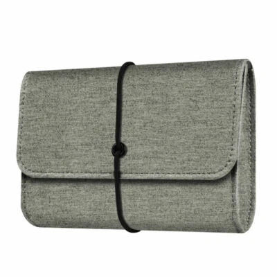 Bolsa de almacenamiento bolsa organizadora electrónica estuche para banco de energía/disco duro externo Foto 1 de 4