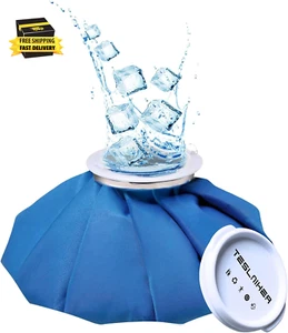Ice Pack for Injuries Reusable, Ice Bags Reusable Hot Water Bag for Pain Relief, - Picture 1 of 7