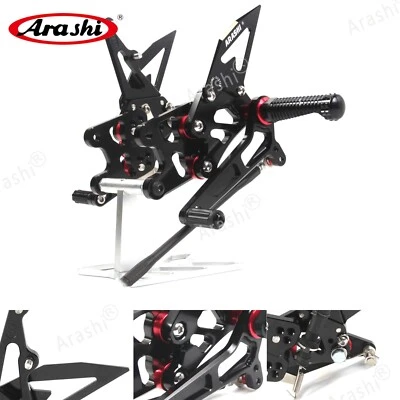 For Suzuki GSXR1000 2007-2008 GSX1000R K7 Adjustable Racing Rearset Footrest Peg - Image 1 of 4