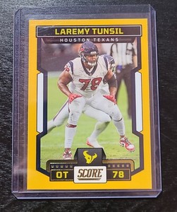 2023 Panini Score Laremy Tunsil Gold #6 Houston Texans