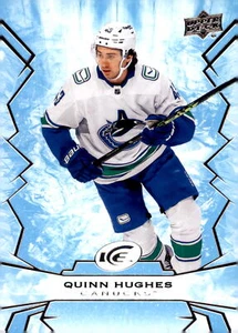 2022-23 Upper Deck Ice #73 Quinn Hughes - Picture 1 of 2