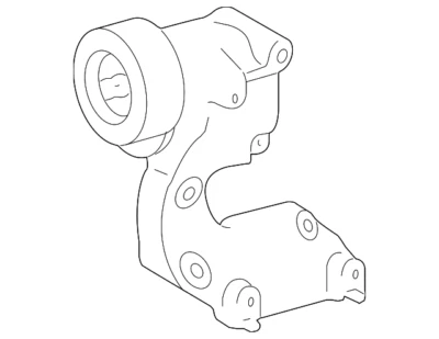 Genuine Toyota Hiace Fan Belt Tensioner 2TRFE 16620-75030 OEM - Image 1 of 4