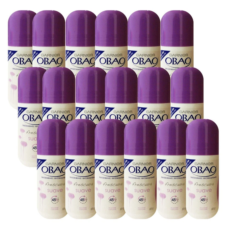 OBAO Frescura Suave Roll-On Deodorants 65g   (16 PACK) - Image 1 of 1