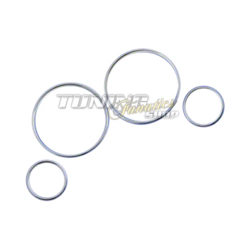 Cromo Anelli Cromati Tachimetro Tachochromringe Set per BMW 5er E39 + Touring - Immagine 1 di 1